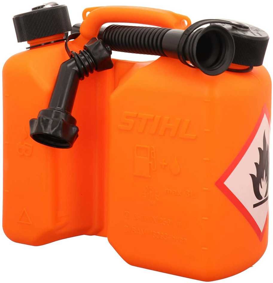 Kombinuotas 3 l + 1,5 l oranžinis kanistras Stihl 00008810124