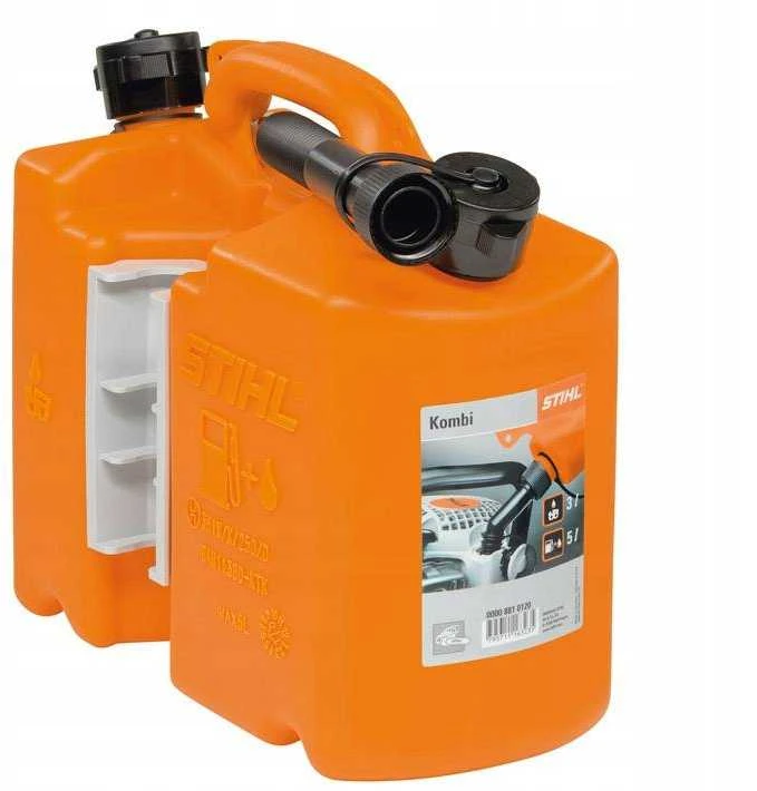 Kombinuotas 5 l + 3 l oranžinis kanistras Stihl 00008810113
