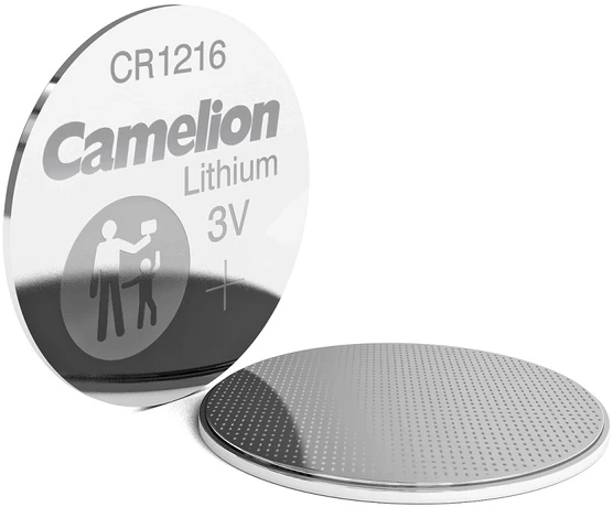 Camelion CR1216 3 V ličio baterija (DL1216, BR1216), 5 vnt.