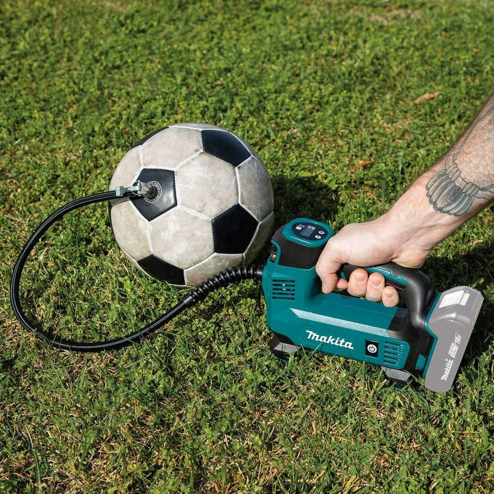 Makita DMP180Z Akumuliatorinis kompresorius 18V MAX, komplektuojama be akumuliatorių ir kroviklio!