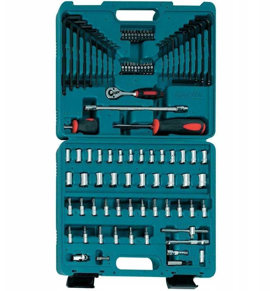 Įrankių komplektas Makita P-46470; 91 vnt.