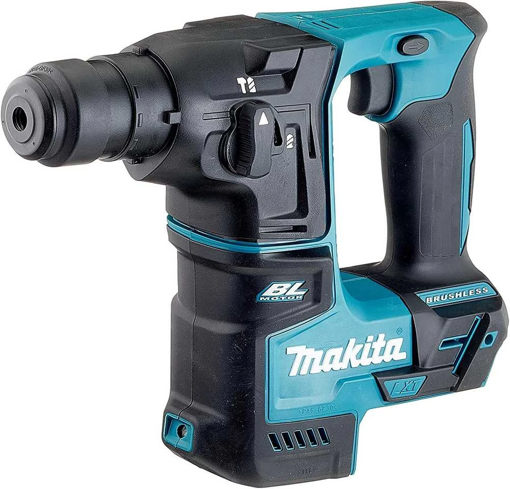 Makita DHR171Z Akumuliatorinis perforatorius, 18 V, SDS+, LED, Be akumuliatorių ir kroviklio!