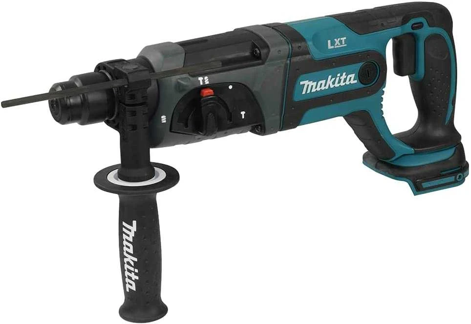 Makita DHR241Z Akumuliatorinis perforatorius, 18 V, SDS+, LED, Be akumuliatorių ir kroviklio!