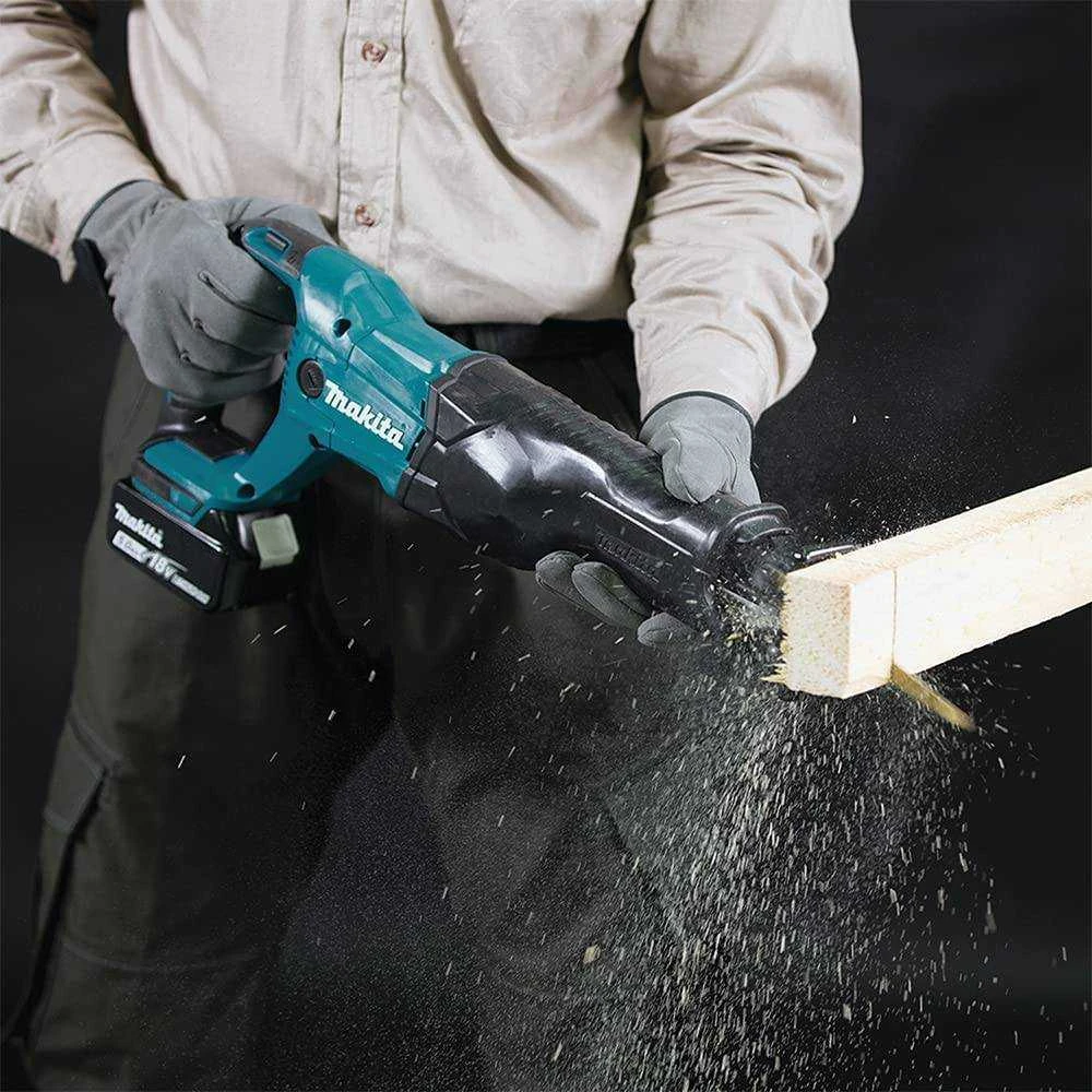 Makita DJR186Z Akumuliatorinis tiesinis pjūklas 18 V, Be akumuliatorių ir kroviklio!