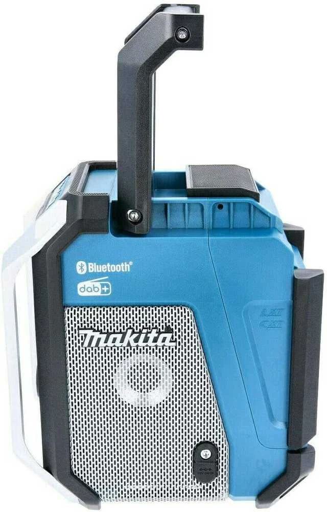 Makita DMR115 Radijas, CXT (12V Max (10,8V) / LXT (18V) baterijos, Žemųjų dažnių garsiakalbis, Bluetooth ir USB, DAB/DAB+