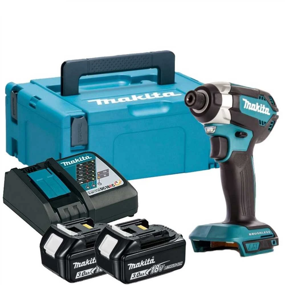 MAKITA IMPACT Driver 18V-170Nm 2x3.0Ah LI-ION CASE MAKPAC DTD153RFJ