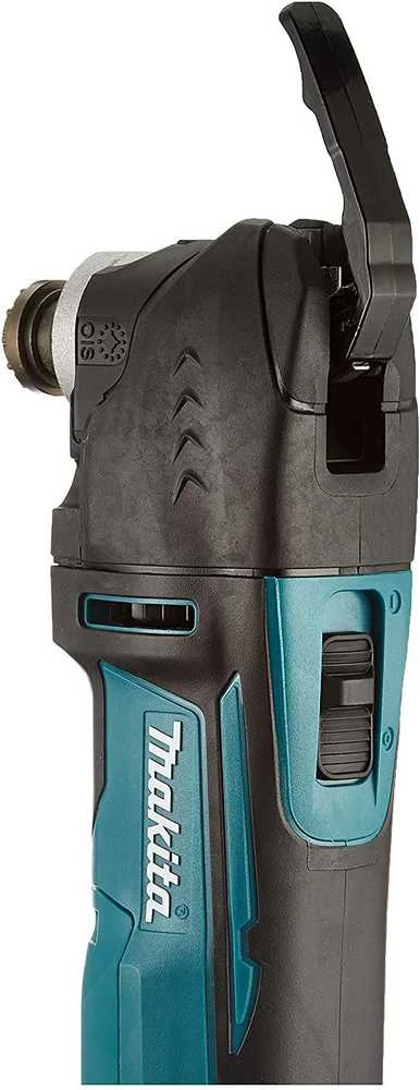 Makita DTM51Z Akumuliatorinis universalus švytuoklinis įrankis 18V 6000-20000 judesiai per min, amplitudė 3,2°; Be akumuliatorių ir kroviklio!