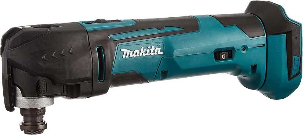 Makita DTM51Z Akumuliatorinis universalus švytuoklinis įrankis 18V 6000-20000 judesiai per min, amplitudė 3,2°; Be akumuliatorių ir kroviklio!