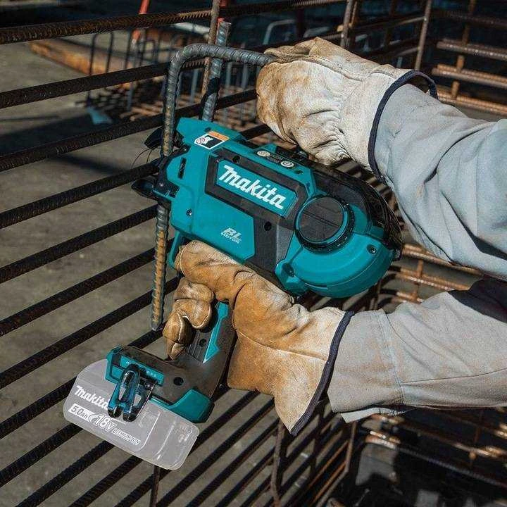 Makita DTR180ZJ Akumuliatorinis armatūros rišiklis 14,4V/18V, XPT, Be akumuliatorių ir kroviklio, MAKPACK!