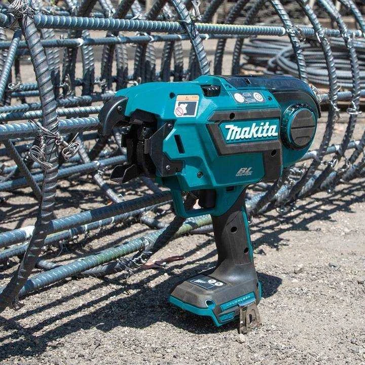 Makita DTR180ZJ Akumuliatorinis armatūros rišiklis 14,4V/18V, XPT, Be akumuliatorių ir kroviklio, MAKPACK!
