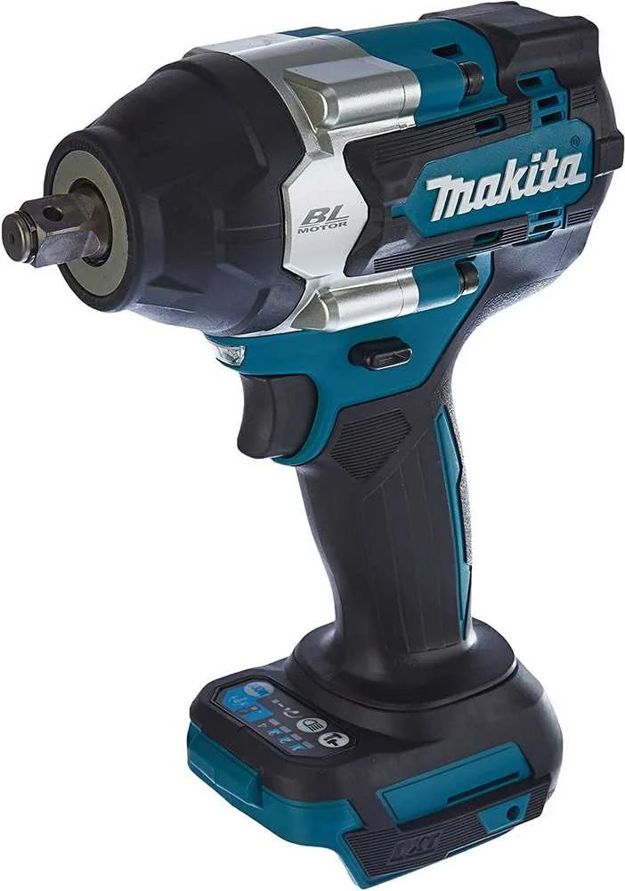 Makita DTW700Z Akumuliatorinis smūginis veržliasukis 18V, 700/1000 Nm, LED 1/2", Be akumuliatorių ir kroviklio!