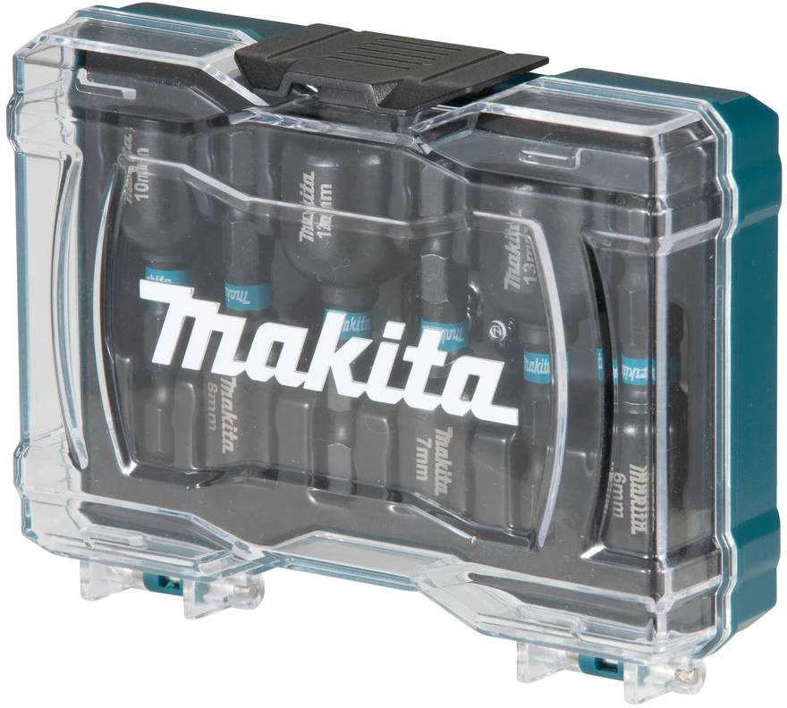 Makita IMPACT Juodas komplektas 6vnt. 1/4"(6, 7, 8, 9, 10, 12 ja 13 mm) E-15768