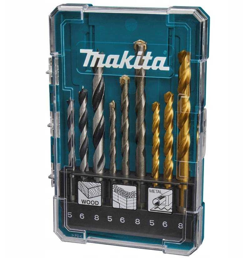 Grąžtas Makita Grąžtų komplektas 9 vnt. D-71962