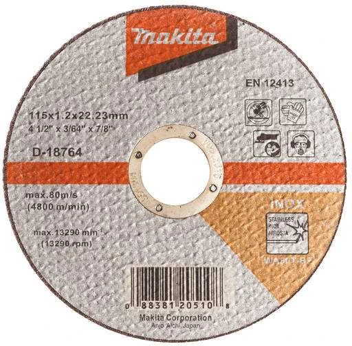 Makita Pjovimo diskas 115 X 1,2 WA60T RST/ Metalui D-18764