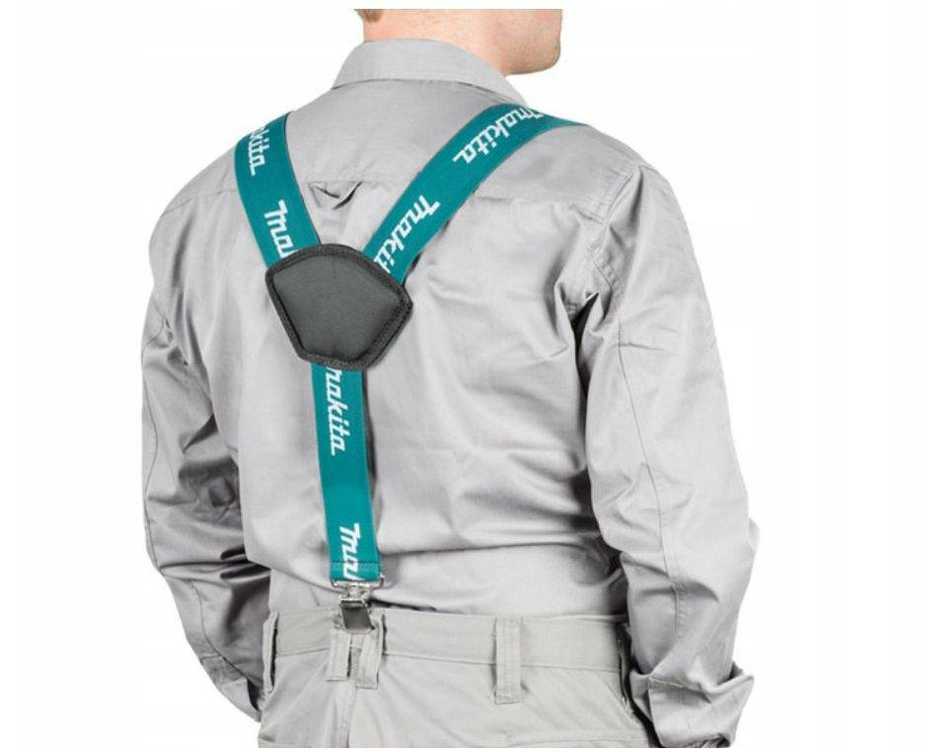 Makita E-05402 Sutvirtintos petnešos su spaustukais.