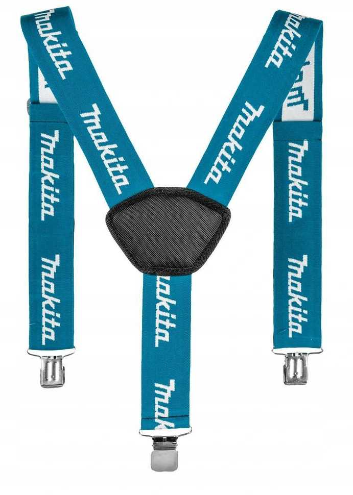 Makita E-05402 Sutvirtintos petnešos su spaustukais.