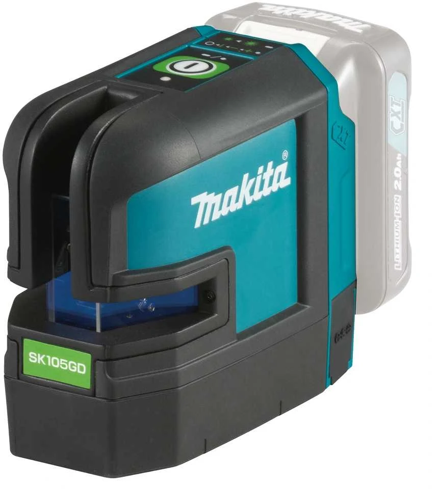 Makita SK105GDZ Lazerinis nivelyras su automatinio niveliavimo funkcija, tikslumas ± 0,3mm/1m, IP54