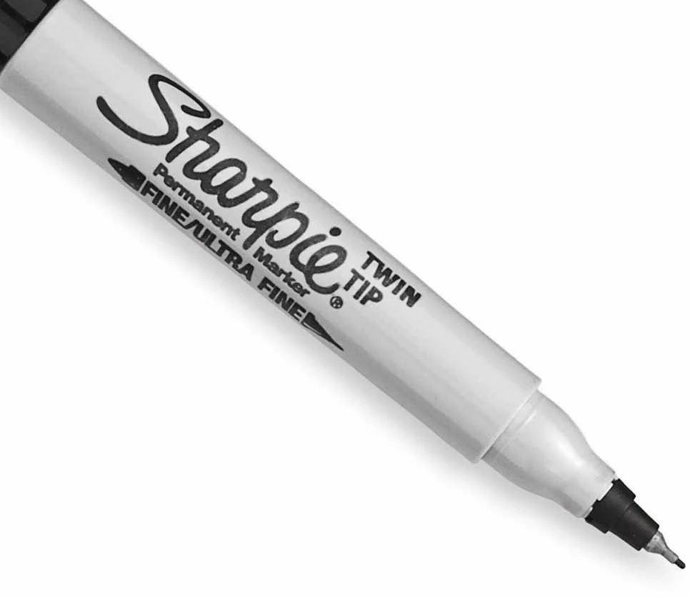 Markeris Sharpie Twin Tip Juodas – 1985877