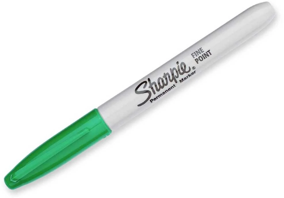 Irwin Markeris „Sharpie" FINE žalios sp.