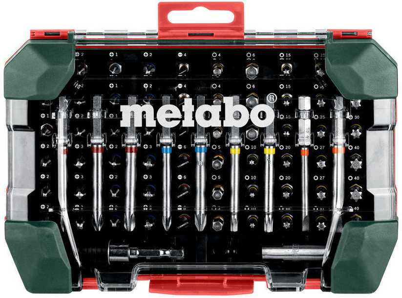 Metabo antaglių rinkinys 71vnt