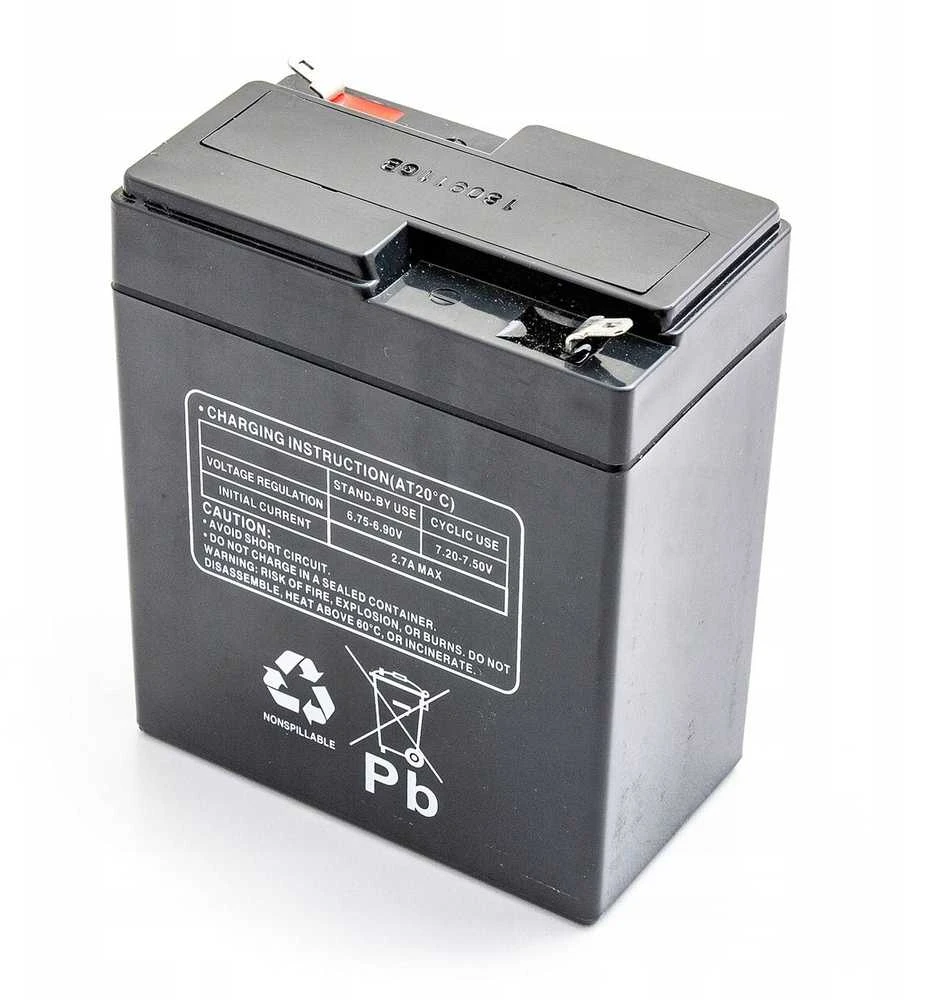 Multipower MP9-6A 6V 9Ah AGM Akumuliatorius, nereikalaujantis priežiūros