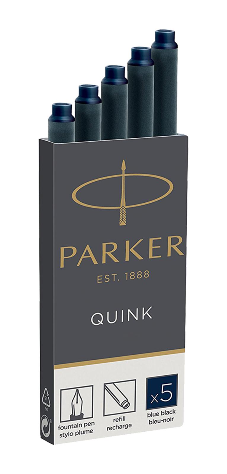 Šerdelės Parker Standard 5 Vnt TAMSIAI MĖLYNA - 1950385