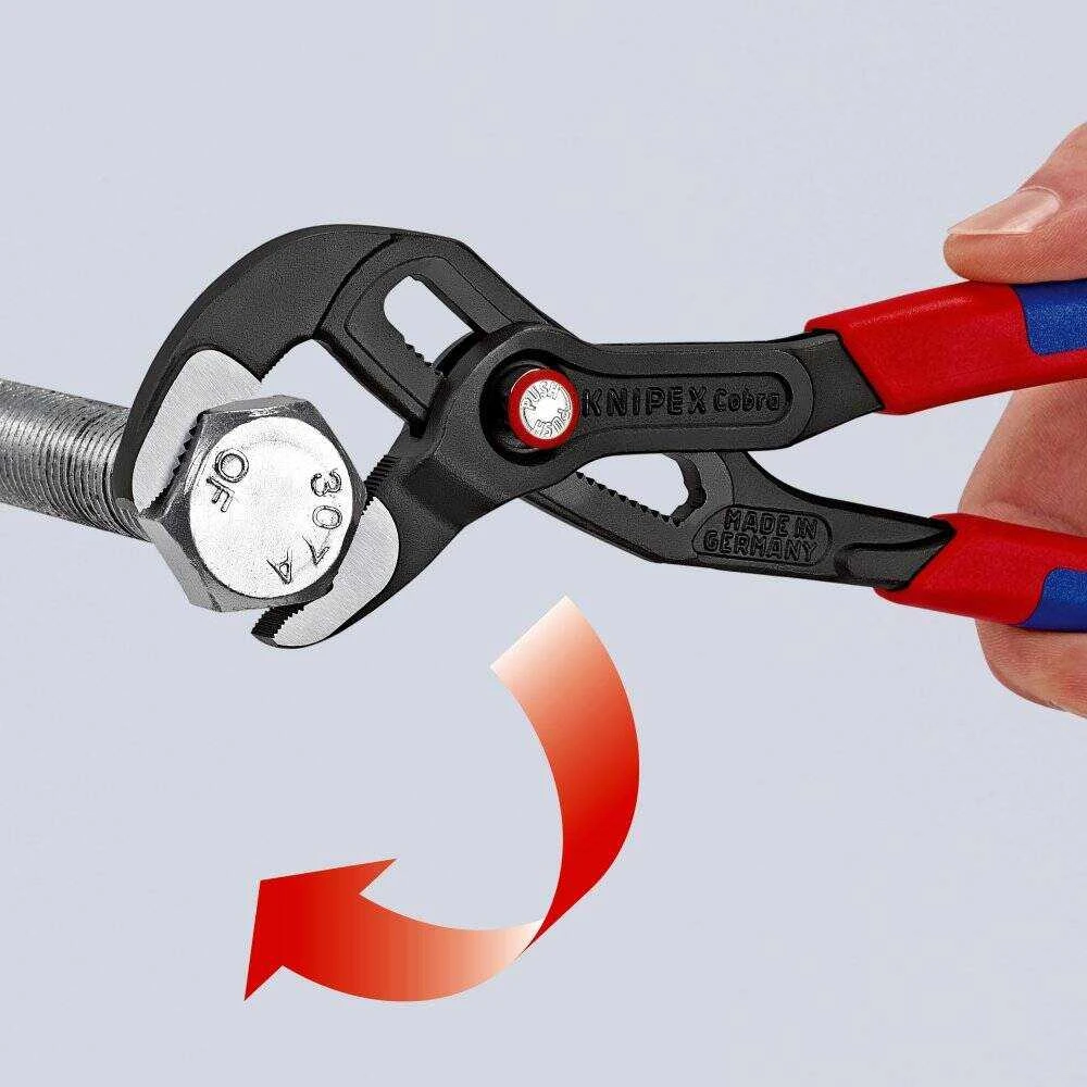 Vamzdinės replės Cobra QuickSet KNIPEX 8721, 300mm