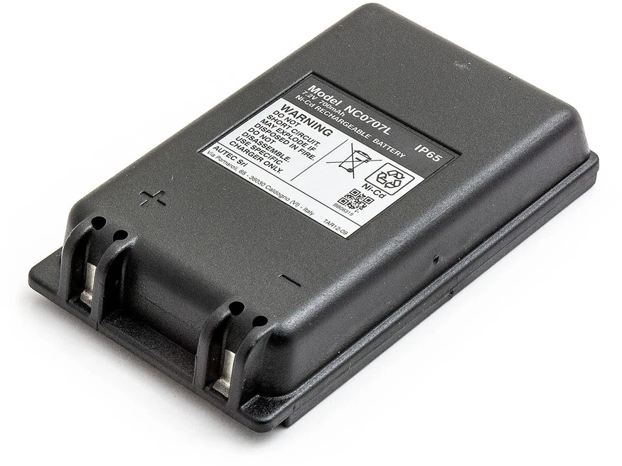 Akumuliatorius Originali AUTEC baterija R0BATT00E02A0, NC0707L, FUA10 7,2 V700mAh, skirta E16, C26PRO, KD10, SIRIO, WEGA, MD, SIRIO 42, KONDOR, MA