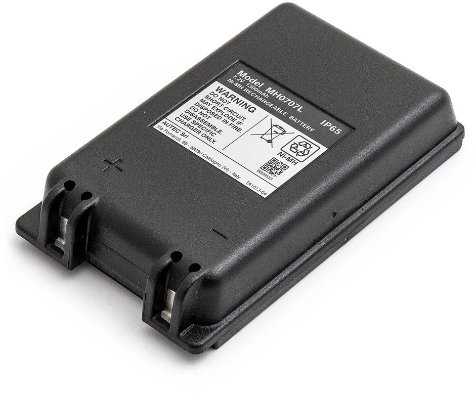 Akumuliatorius Originali AUTEC baterija R0BATT00E07A0, MH0707L 7,2V 1300mAh, skirta E16, C26PRO, KD10, SIRIO, WEGA, MD, SIRIO 42, KONDOR, MA
