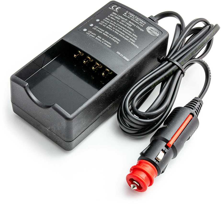 Originalus HBC Radiomatic QD109300 10-30 VDC automobilinis įkroviklis, skirtas FUB05AA, FUB5AA, BA22500, BA225030, BA225031