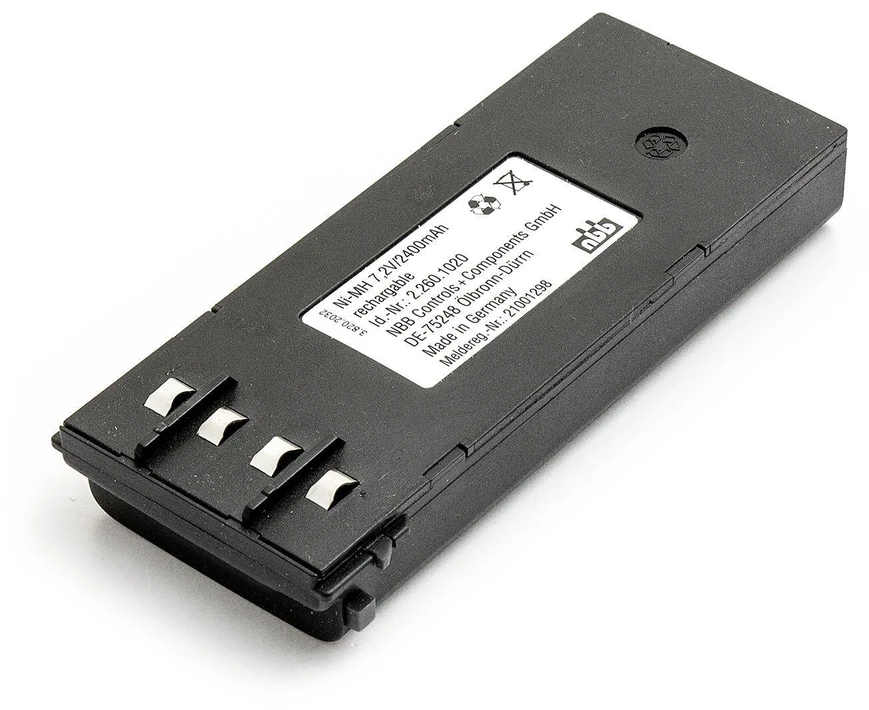 Originalus Hiab HiDrive 2.260.1020 2.260.1022 / NBB Nano / Wacker Neuson 5100000799 7.2V 2400mAh H9847669, RNBB7215 akumuliatorius