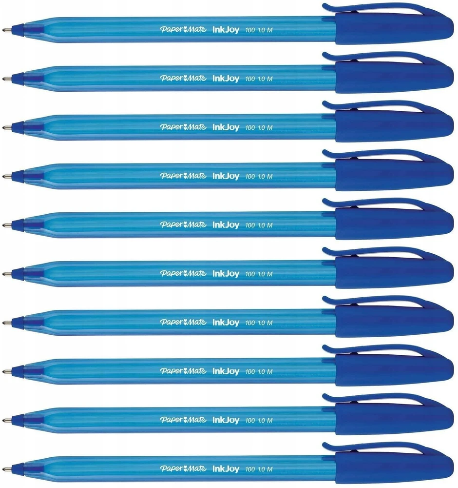 PaperMate Inkjoy 100 Cap M tušinukas su dangteliu, 1 vnt. – S0957130 / 10 vnt.