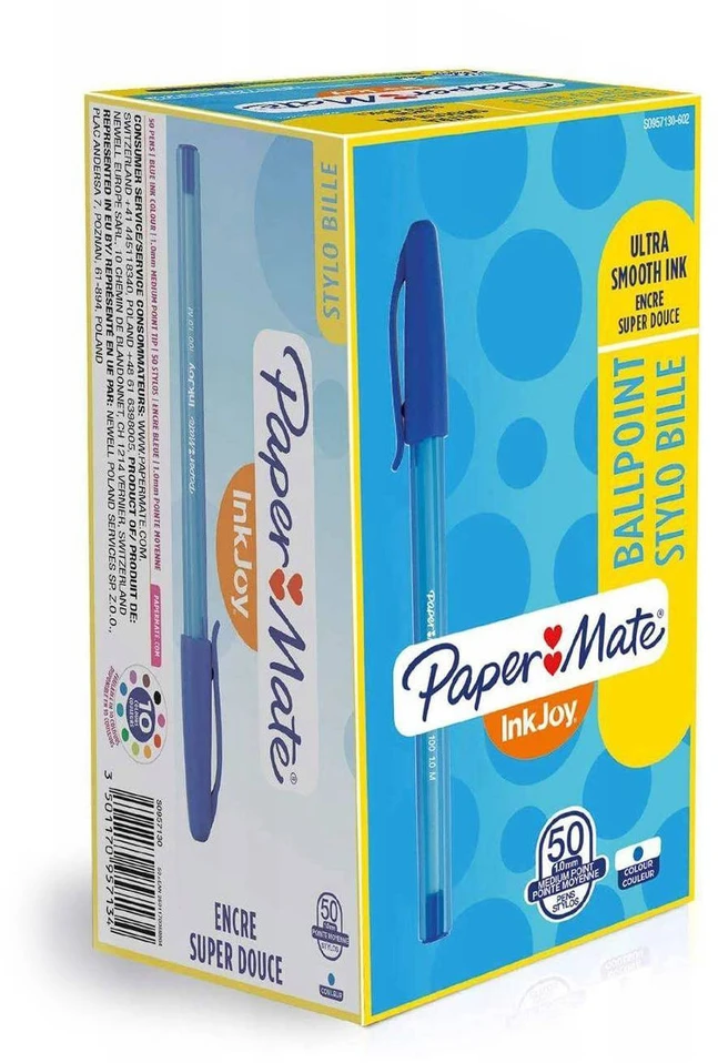 PaperMate Inkjoy 100 Cap M tušinukas 50 vnt. - S0957130-P50