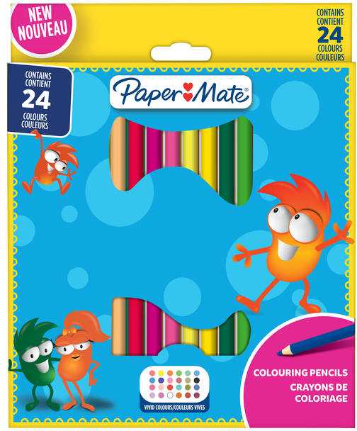 Papermate Kreidelės Paper Mate 24 spalvos - 2166489