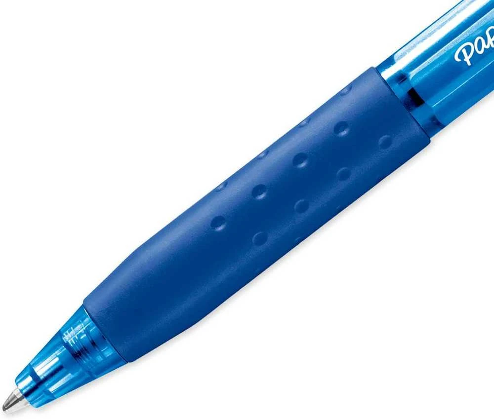 Mėlynas rašiklis InkJoy su gumuota rankenėle