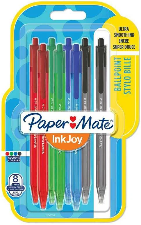 Lotto Papermate Tušinukų rinkinys Paper Mate InkJoy RT MIX 8 vnt. - 1956359