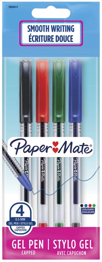 Papermate Tušinukų rinkinys Paper Mate Jiffy 0,5 mm Mix 4 vnt. - 2084411