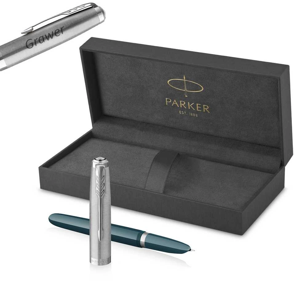 Plunksnakotis Parker 51 Teal Mėlyna CT (F) - 2123506