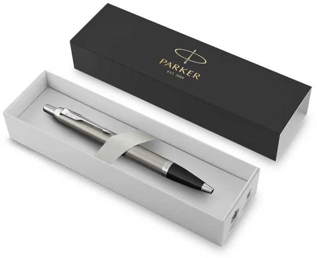 Parker IM Essential Stainless Steel CT tušinukas – 2143631 Dėžutė