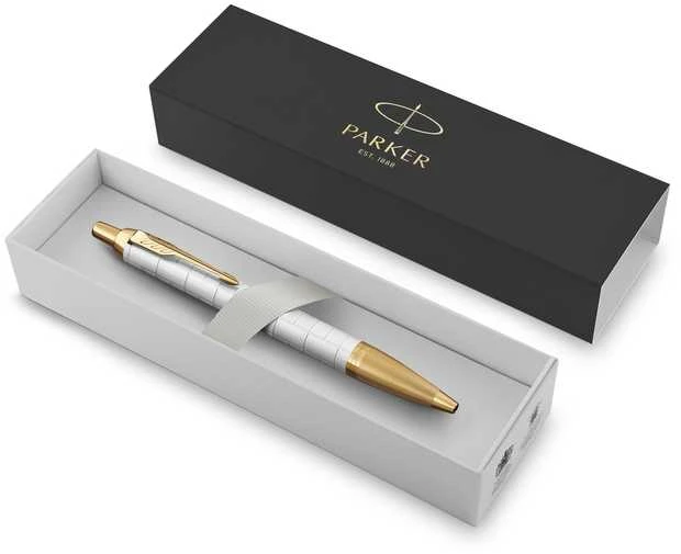 Parker IM Premium Pearl GT tušinukas - 2143643 Komplektas su dėklu