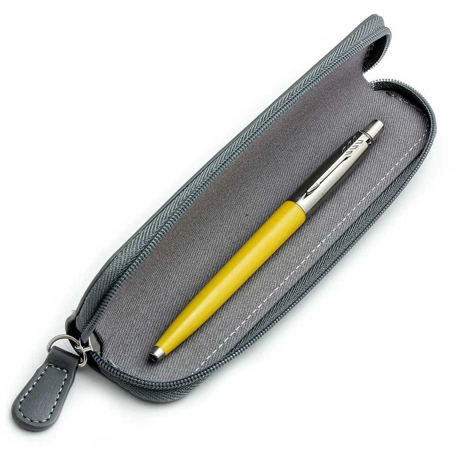 Parker Jotter Geltona dovanų rinkinys pilkame dėkle