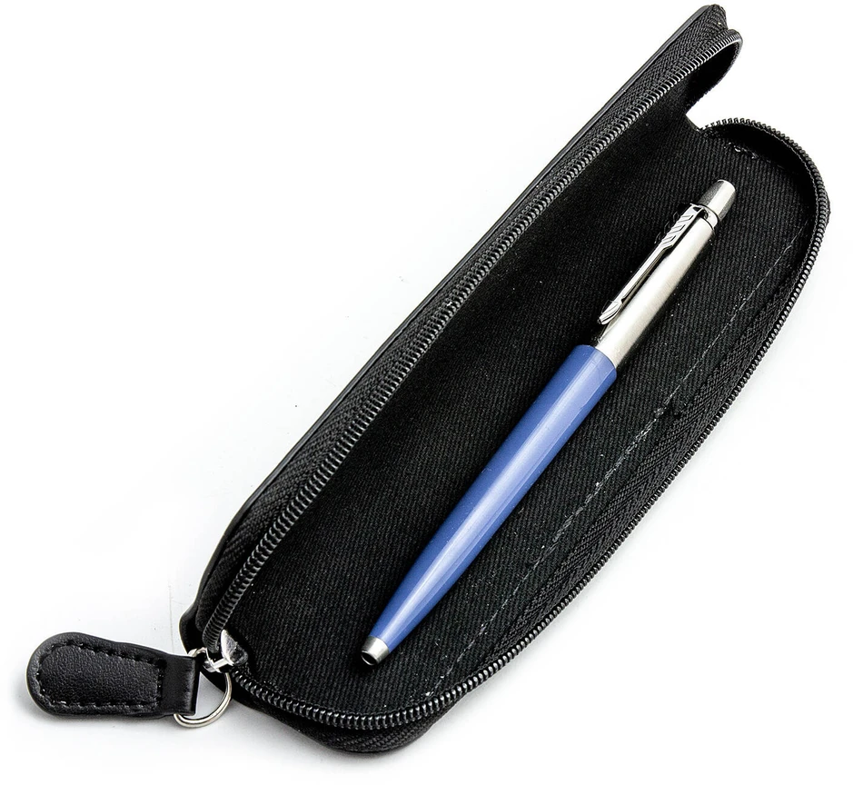 Parker Jotter Mėlyna dovanų rinkinys juodame dėkle