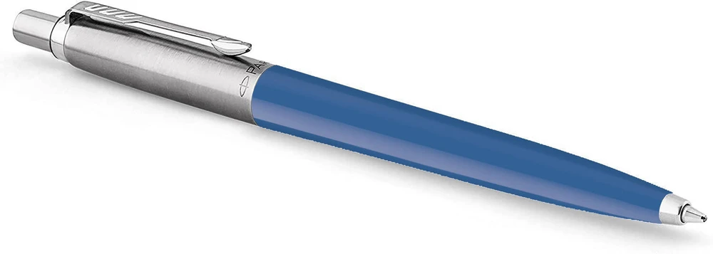Parker Jotter Mėlyna dovanų rinkinys juodame dėkle