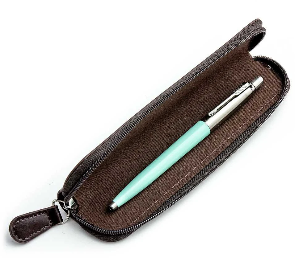 Parker Jotter Mint dovanų rinkinys rudame dėkle
