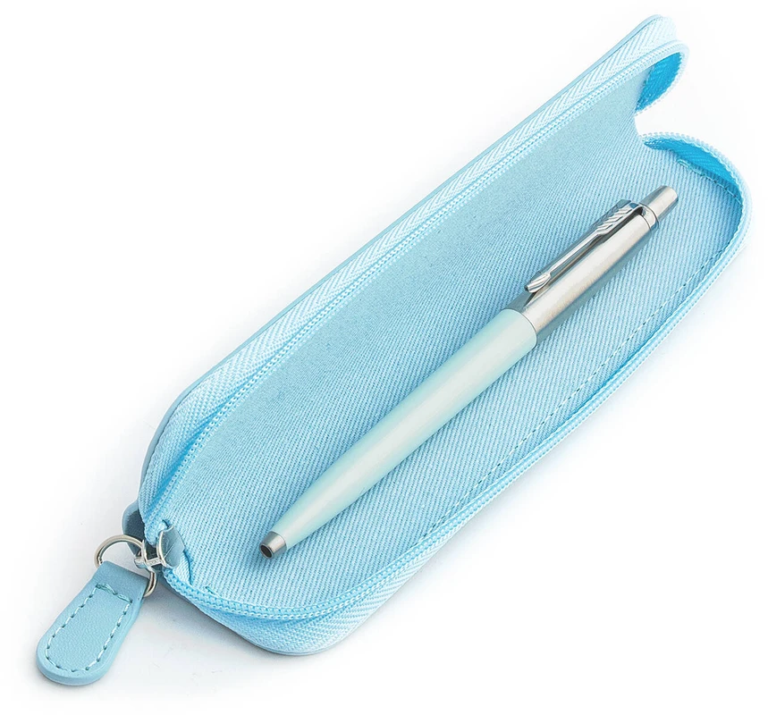 Parker Jotter Originals Pastel Mėlyna Tušinuko dovanų rinkinys su mėlynu dėklu