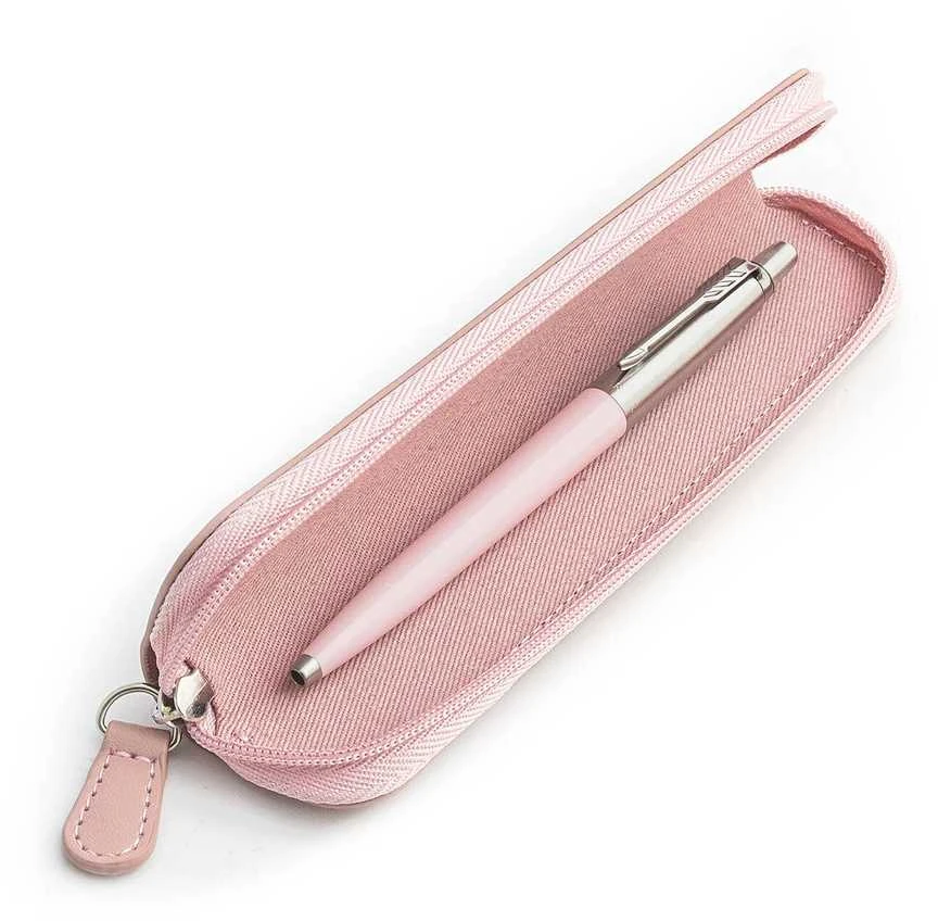 Parker Jotter Originals Rožinė Tušinuko dovanų rinkinys su rožiniu dėklu
