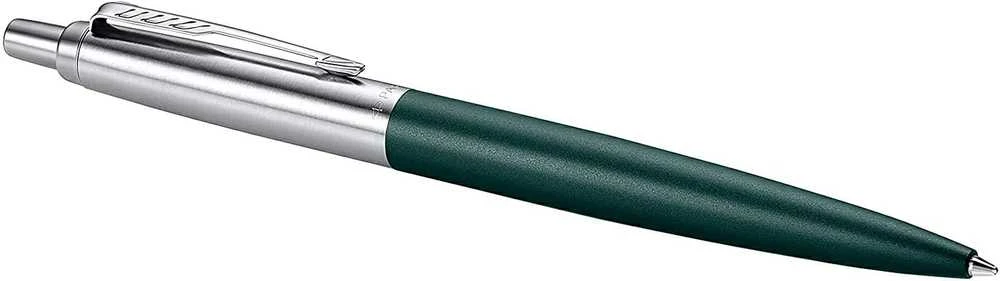 Parker Jotter XL Greenwich Matte Žalias Tušinukas su A5 formato užrašų knygele