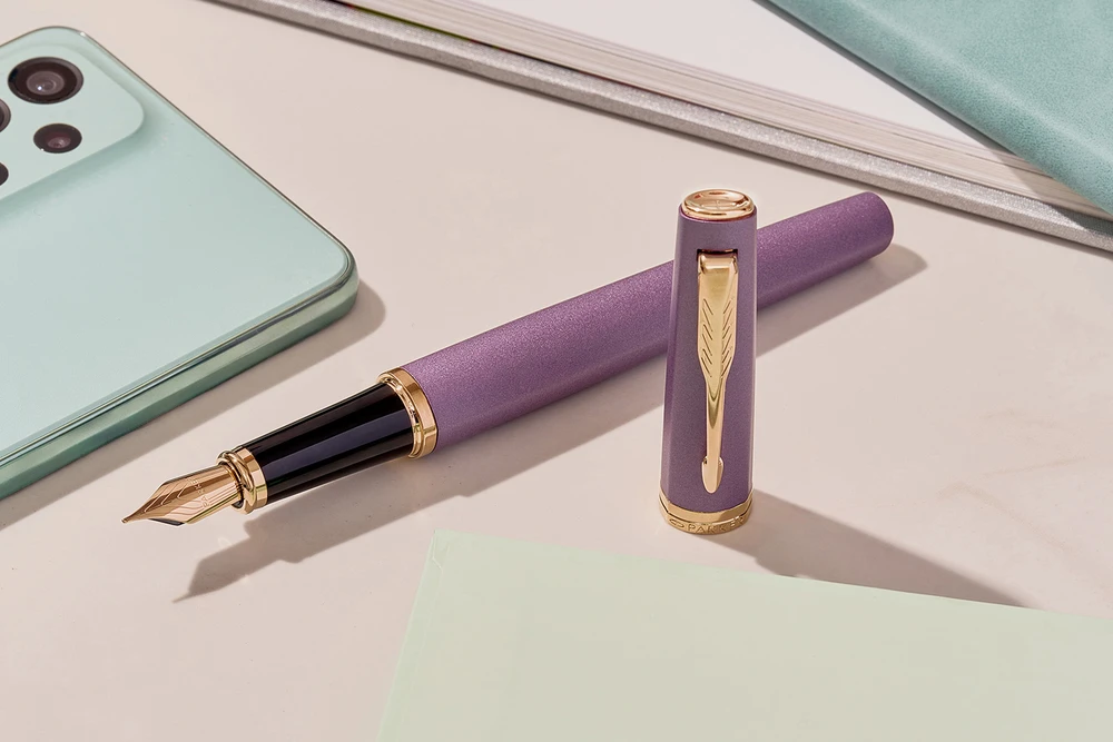 Parker Meridian plunksnakotis, violetinis, PGT (F) – 2247762