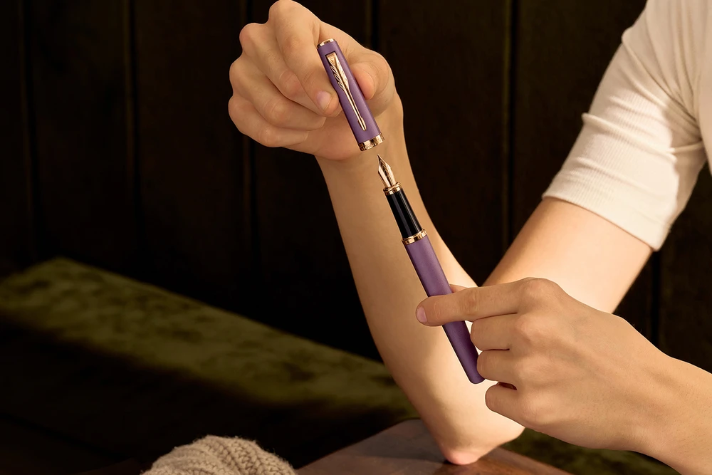 Parker Meridian plunksnakotis, violetinis, PGT (F) – 2247762