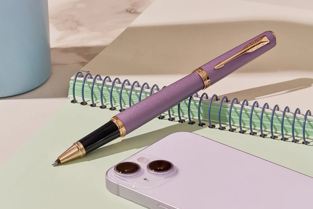 Parker Meridian tušinukas su dangteliu, violetinis PGT – 2247764